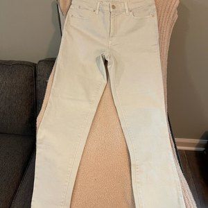 Talbots Slim Ankle Jeans - size 6 - pale blue
